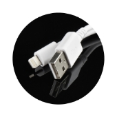 Bild von Forcell Netz-Ladegerät mit Lightning Ladekabel
