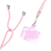 Bild von Universaler Anhänger für Ihr Smartphone mit einstellbarer Länge in Pink